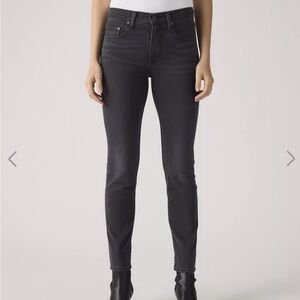 Levi's Women's Charcoal Skinny Jeans